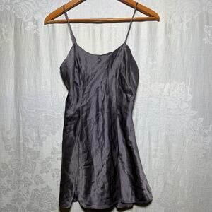 The Lingerie Collection Slip Dress P XS Purple 100% Silk